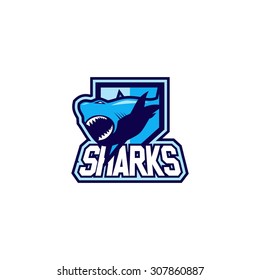 Shark Logo Template