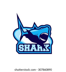 Shark Logo Template Stock Vector (Royalty Free) 307860890 | Shutterstock