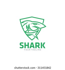Shark Logo Template