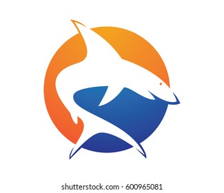 Shark Logo Template