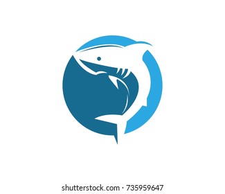 Shark Logo Template
