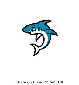 Shark Logo Template Stock Vectors