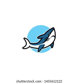 Shark Logo Template Stock Vectors