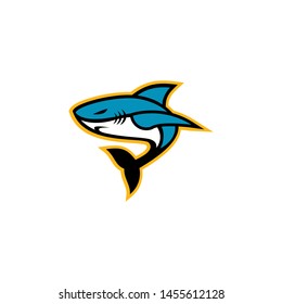 Shark Logo Template Stock Vectors Stock Vector (royalty Free 