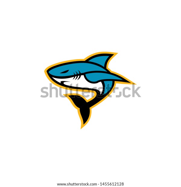 Shark Logo Template Stock Vectors Stock Vector (Royalty Free ...