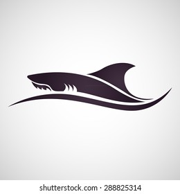 Shark logo vector