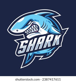 shark logo - vector file