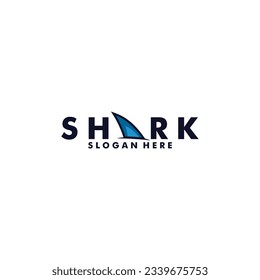 Shark logo vector, Fish Shark Vector logo template