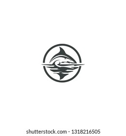 shark logo vector icon illurtration