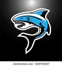 Shark Logo Vector Illustration