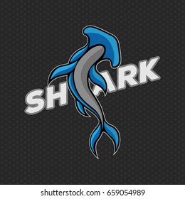 Shark logo vector Vector illustration