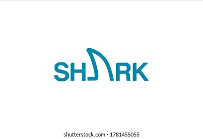 Shark Logo Vector Simple and Symbol