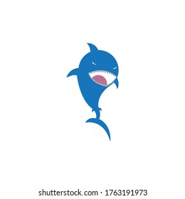 Shark Logo vector Template illustration design
