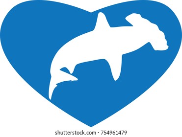 Shark Lover Logo