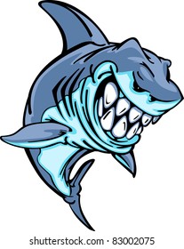 Shark Mascot Cartoon Image