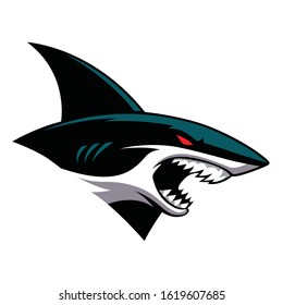 Shark Mascot. E-Sport Logo. Shark Attack. Beast Mascot