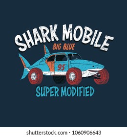 shark mobile modified car