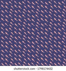 Fondo de escritorio de fondo del patrón de tiburón Ilustración