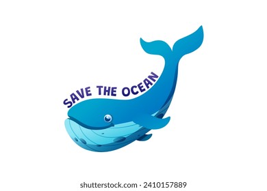 Shark Save the Ocean Environmental Sticker