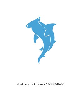 shark sea life animal isolated icon vector illustration design
