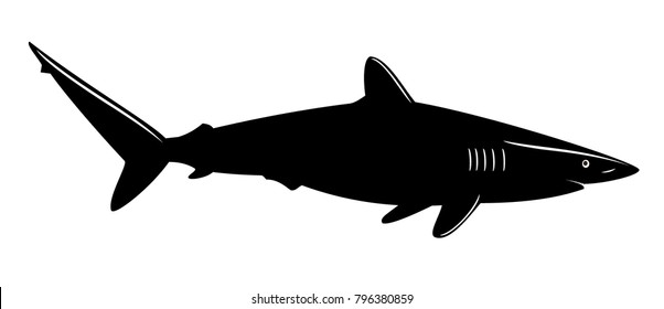 Shark Silhouette Images, Stock Photos & Vectors | Shutterstock