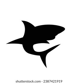 Shark Silhouette. Shark Vector illustration.