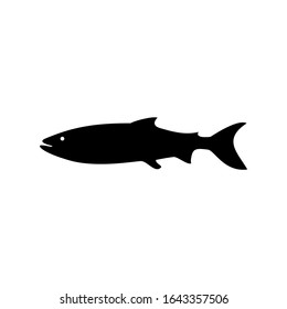 Shark Silhouette Vector Illustration Isolated Eps 10