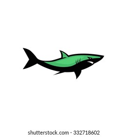 Shark Sport Vector Template