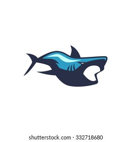 Shark Sport Vector Template