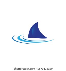 Shark symbol vector icon illustration design
