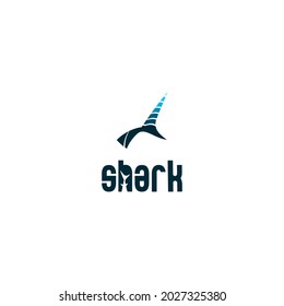 shark tail icon vector design