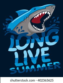 shark vector design