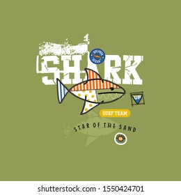 shark vector, emblem, design, graphic, vector, sport, fish