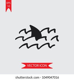 Shark vector icon