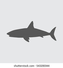 shark vector icon