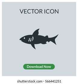 Shark vector icon