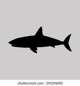 shark vector icon