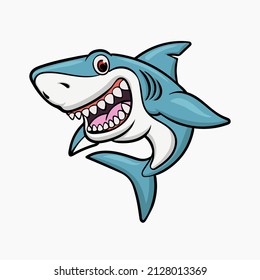 Shark Vector Illustration Cartoon Clipart Stock Vector (Royalty Free ...