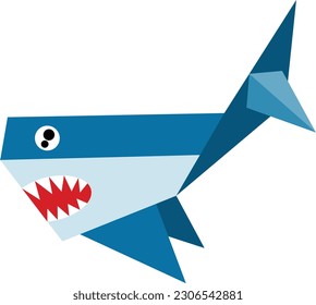 Shark-Vektorbild oder Clipart