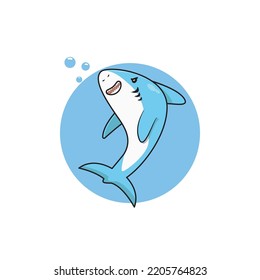 The Shark Vector, Lets Swiming Together