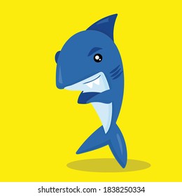 sharks big blue design vector illustration