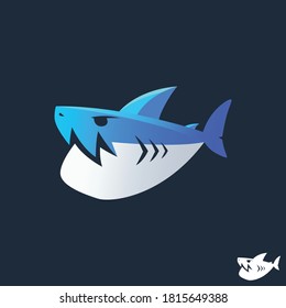 Sharks Cute Design Logo Templates