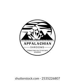 sharoom appalachian logo design vector