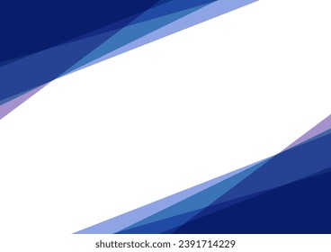 sharp blue line frame background