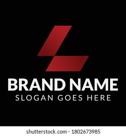 Diseño del logotipo L de letras nítidas y audaces Ideal para personas o empresas en línea con la arquitectura de la construcción inmobiliaria diseño de ingeniería de finanzas consultoría jurídica y similares