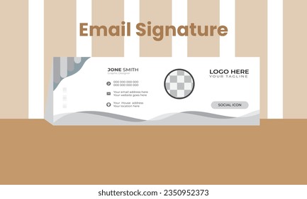 A sharp, creative and professional bundle of email signature templates for any kind of business, that will suit perfect for your company email signature and Customize your email signature easily
