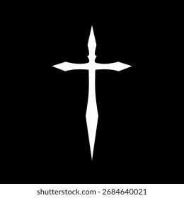 Scharfes Kreuzsymbol, Vektordesign