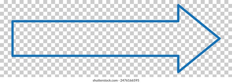 Sharp curved blue arrow icon. Arrow illustration pointing down. blue arrow for your web site design, logo, app, UI. Vector illustration. Eps file 166.