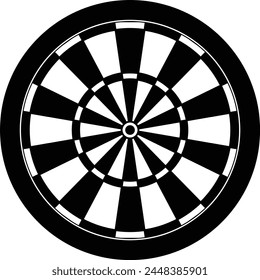 Sharp Dart Round Board Sports Icon