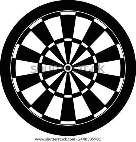 Sharp Dart Round Board Sports Icon